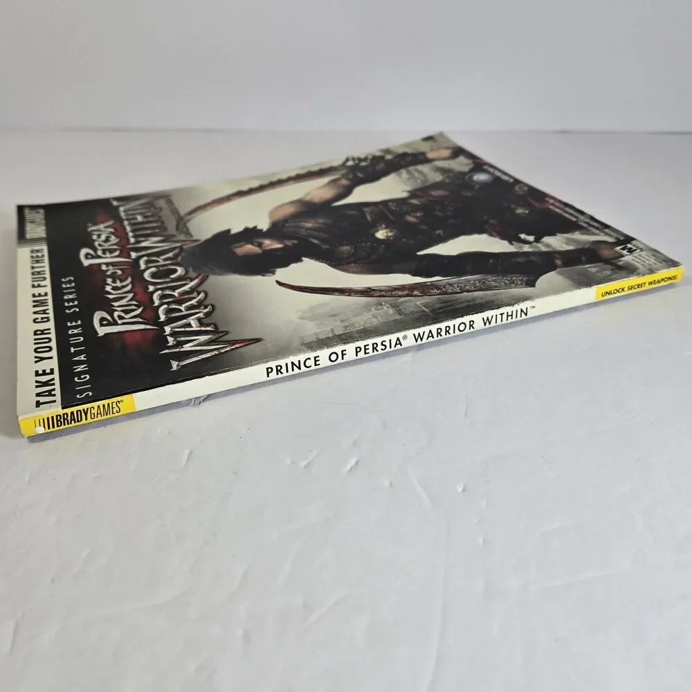 Prince of Persia: Warrior Within BradyGames Official Strategy Guide (w/ Poster)